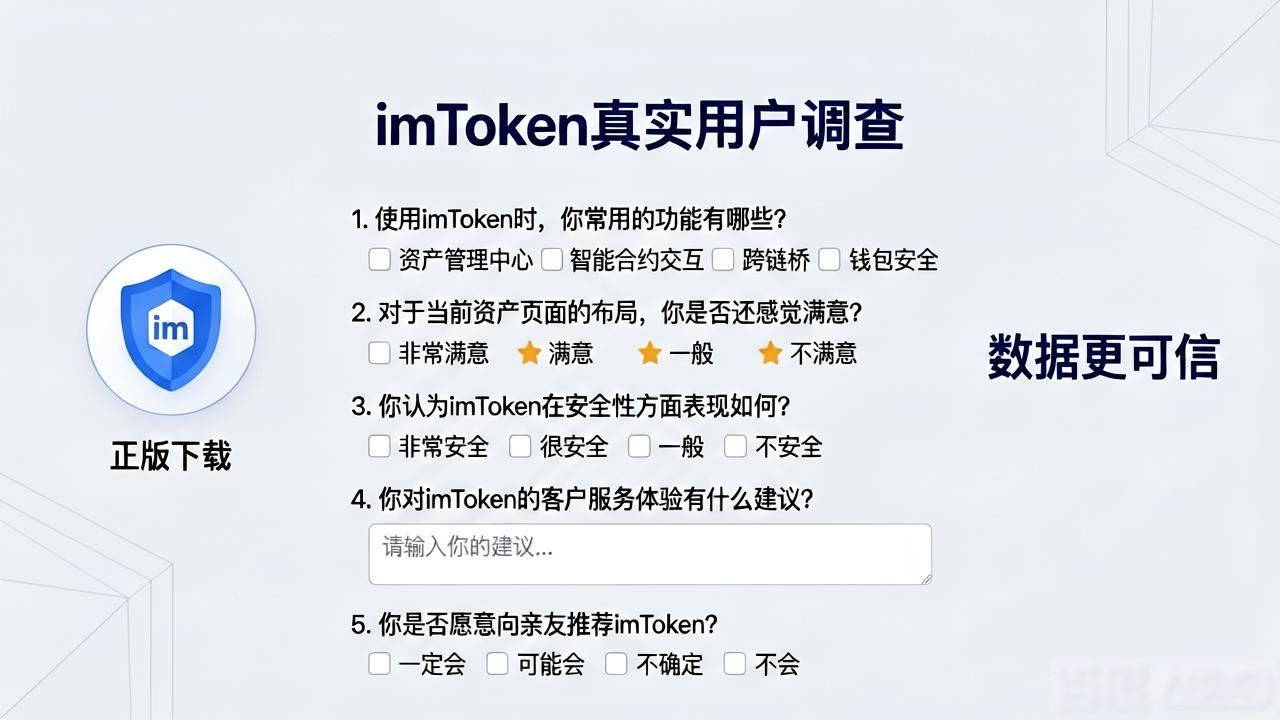 下载imToken官网后，如何进行真实用户调查？