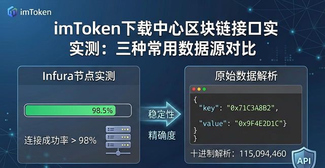 imToken下载中心区块链接口实测：三种常用数据源对比