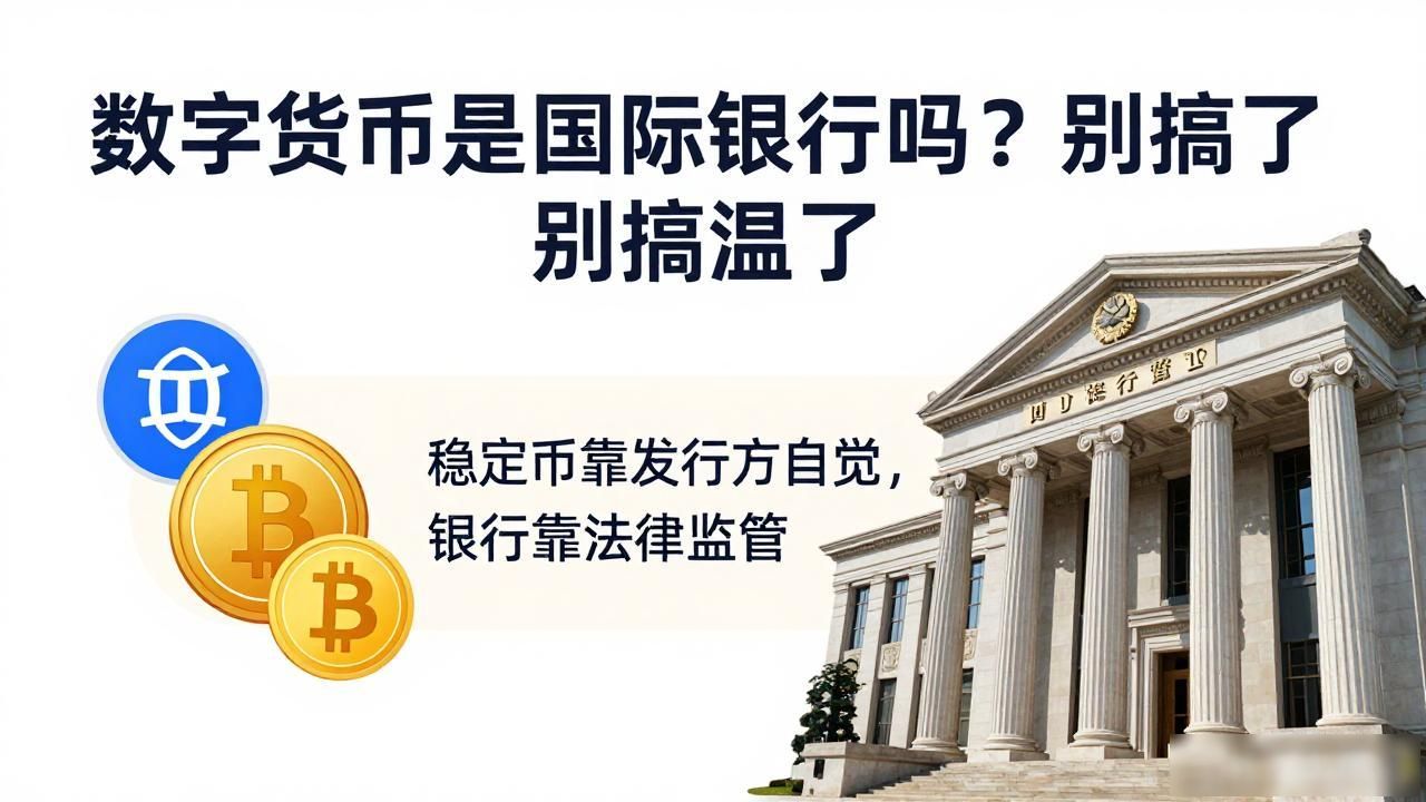 数字货币是国际银行吗？别搞混了