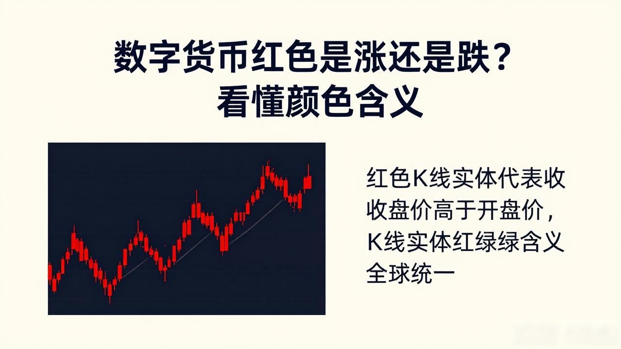 数字货币红色是涨还是跌？看懂颜色含义