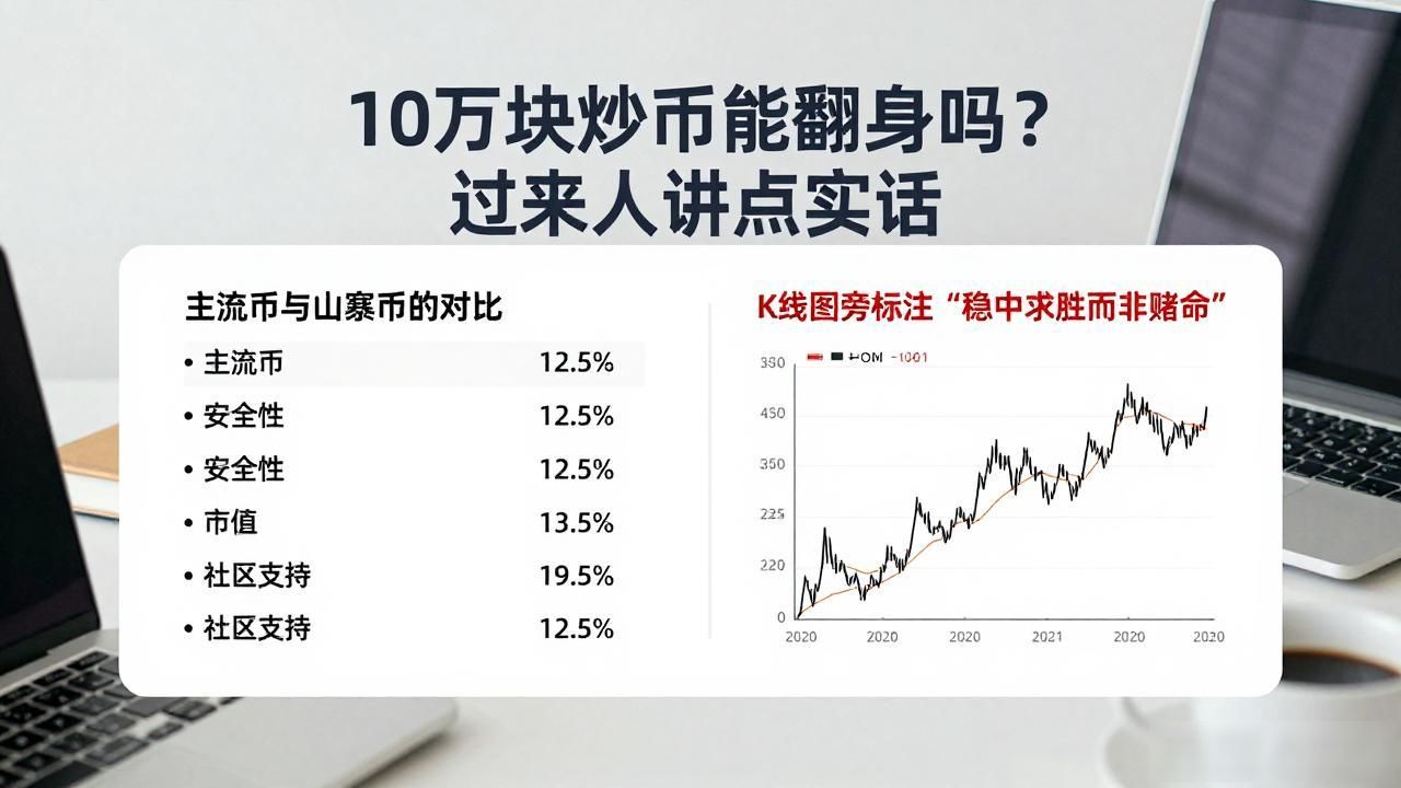 10万块炒币能翻身吗？过来人讲点实话