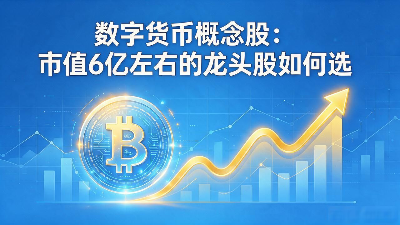 数字货币概念股：市值6亿左右的龙头股如何选