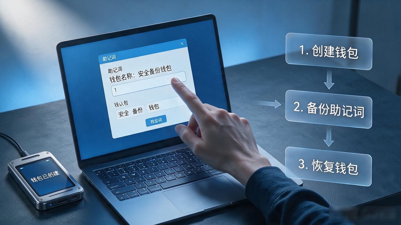 冷钱包操作到底怎么搞？数字货币转账、备份、恢复，这几个细节新手最容易忽略