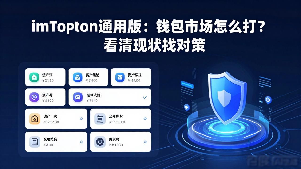 imToken通用版：钱包市场怎么打？看清现状找对策