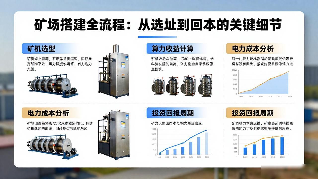 矿场搭建全流程：从选址到回本的关键细节