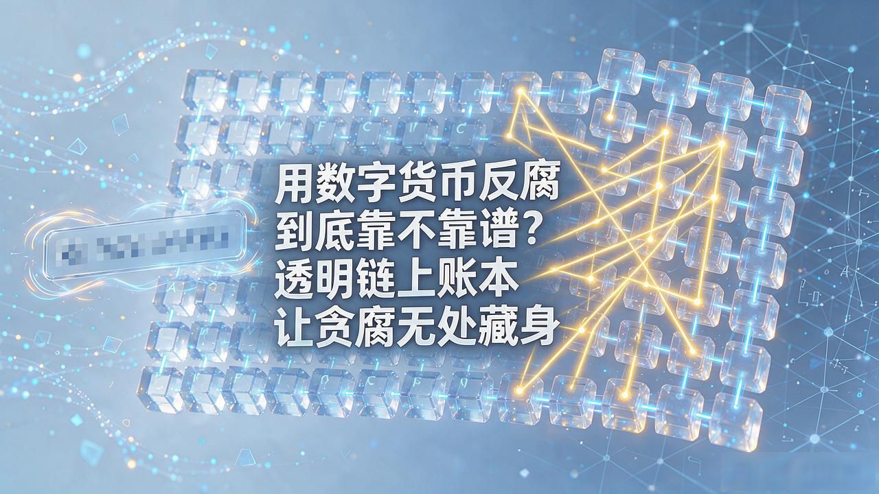 用数字货币反腐到底靠不靠谱？透明链上账本让贪腐无处藏身