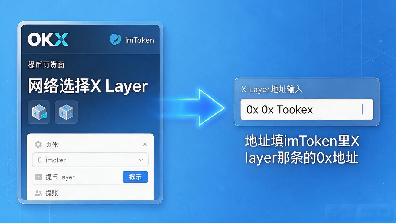 imToken钱包OKB怎么存？X Layer转账充值全讲清