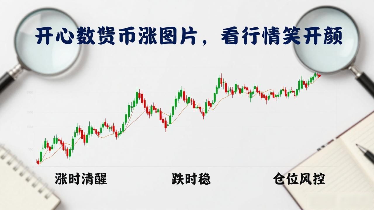 开心数字货币涨图片，看行情笑开颜