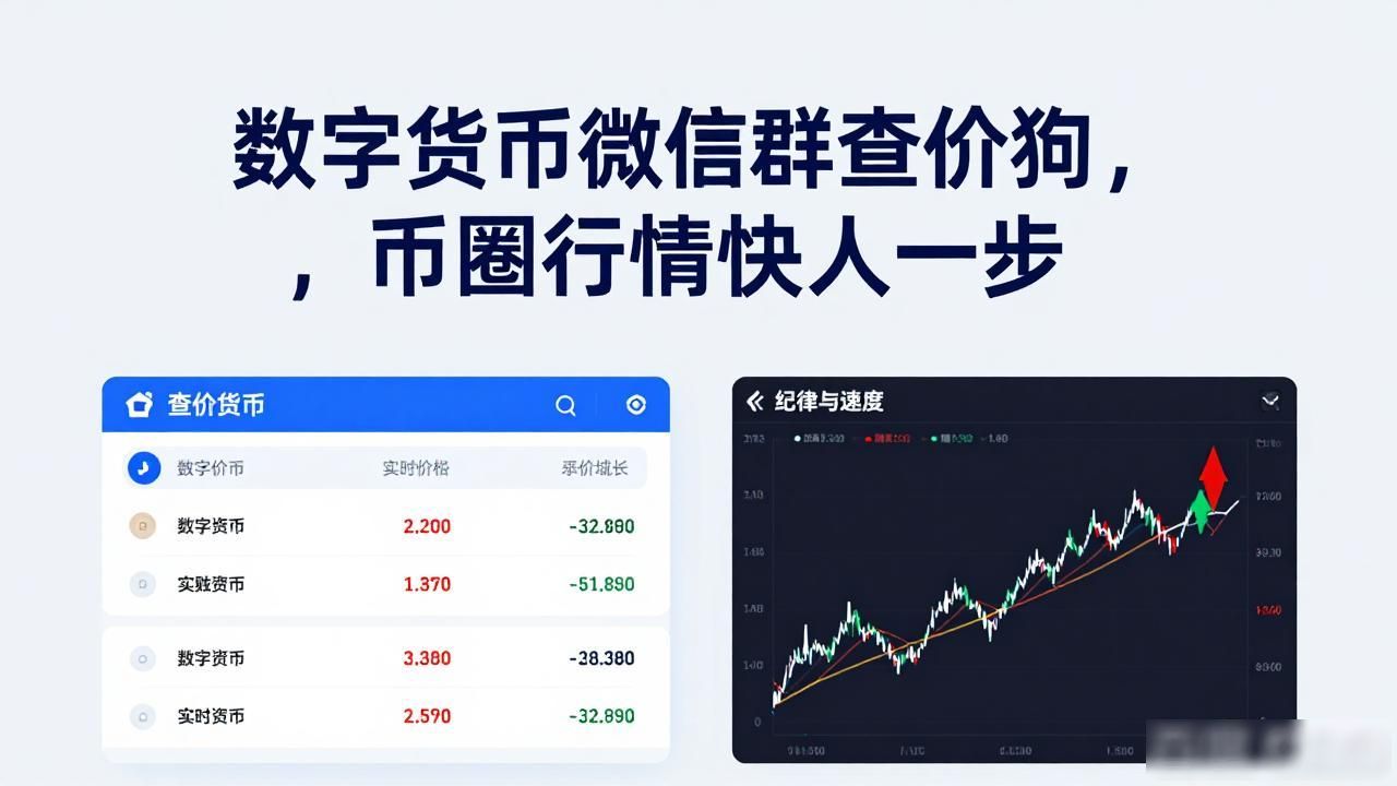 数字货币微信群查价狗，币圈行情快人一步