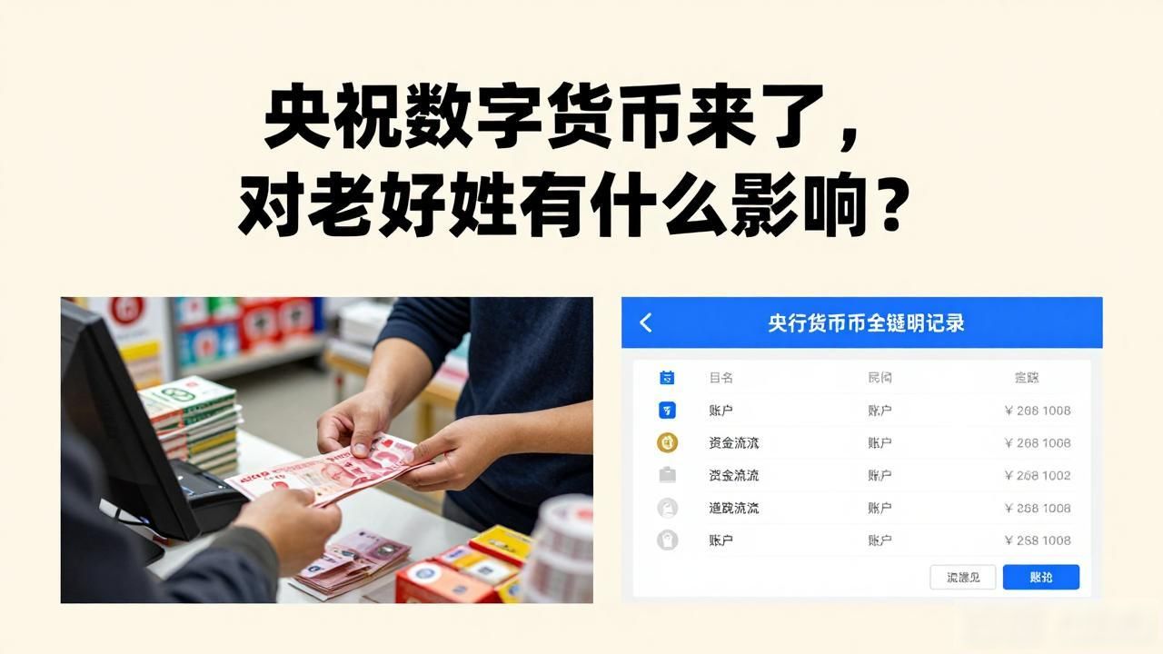 央行数字货币来了，对老百姓有什么影响？