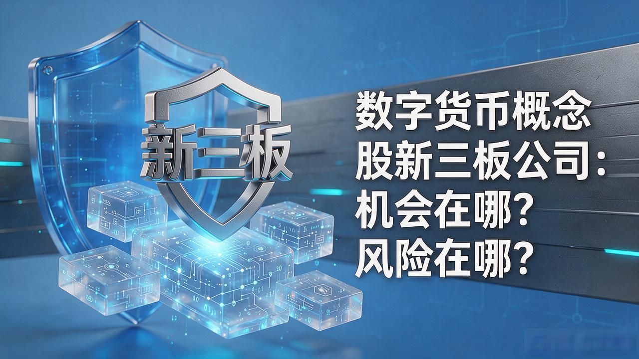 数字货币概念股新三板公司：机会在哪？风险在哪？
