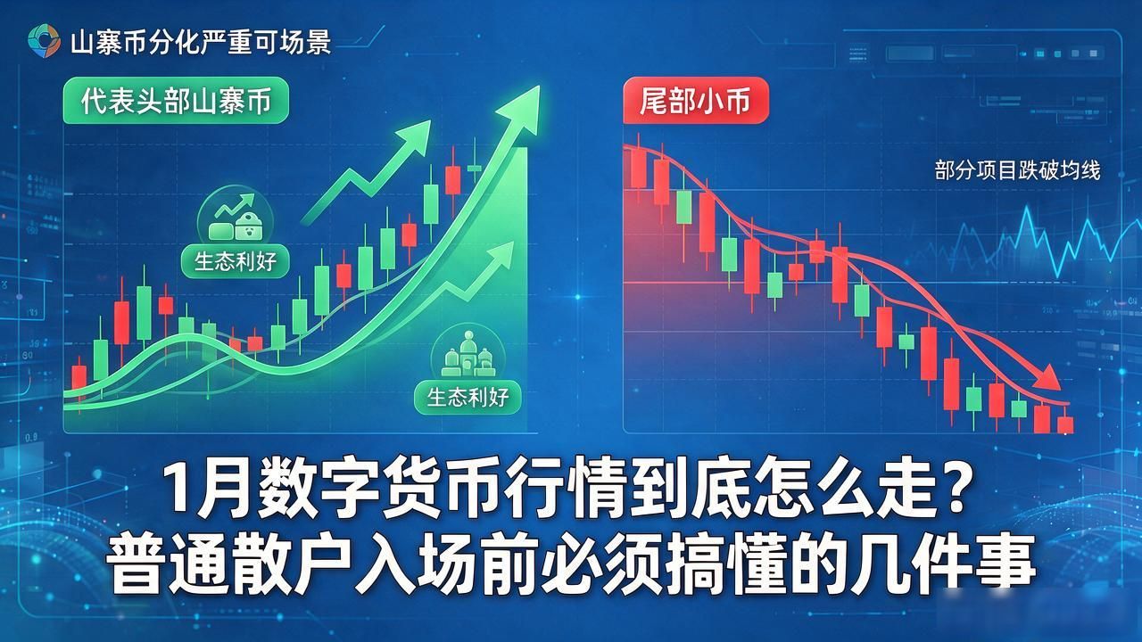 1月数字货币行情到底怎么走？普通散户入场前必须搞懂的几件事