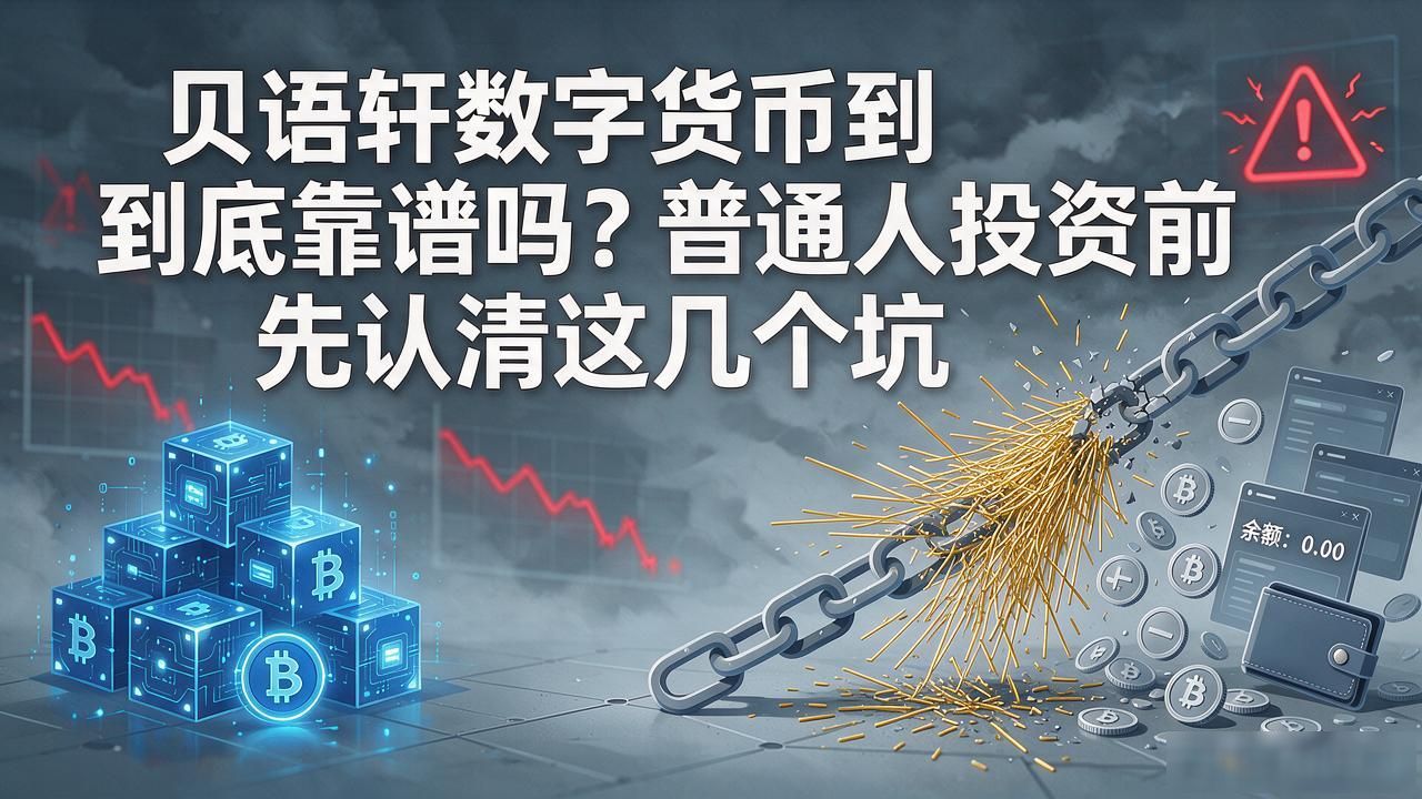 贝语轩数字货币到底靠谱吗？普通人投资前先认清这几个坑