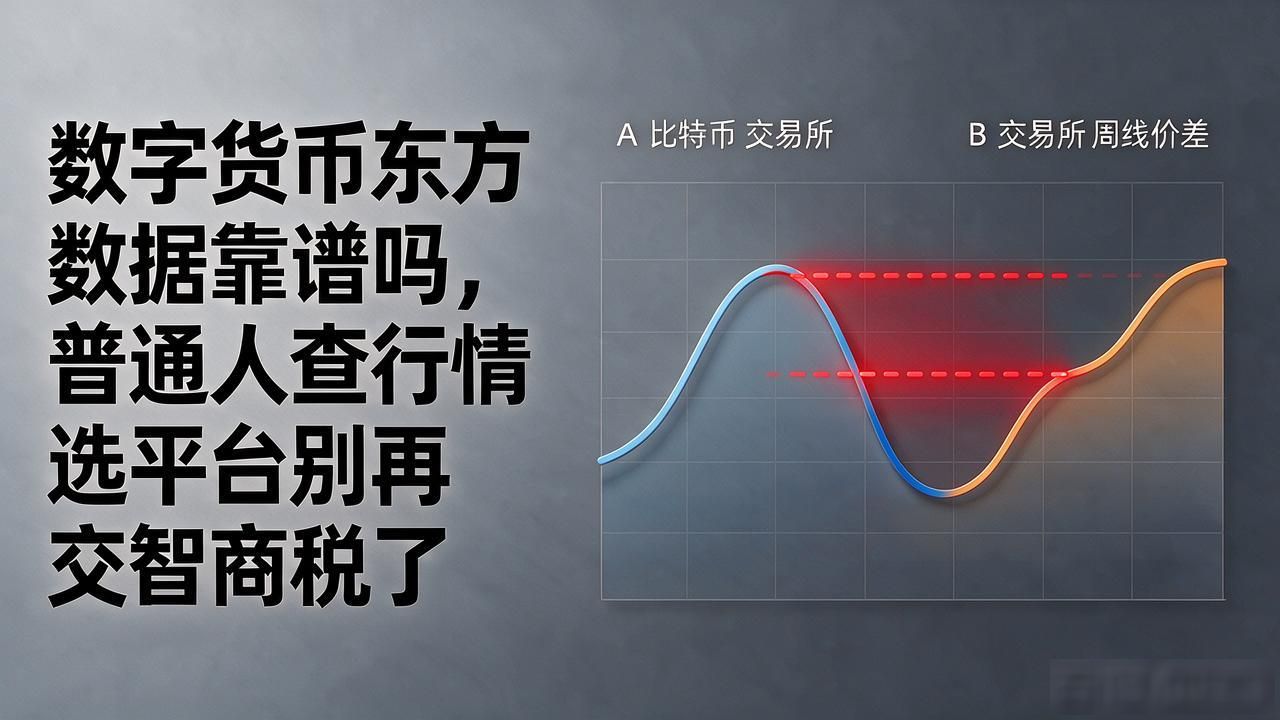 数字货币东方数据靠谱吗，普通人查行情选平台别再交智商税了