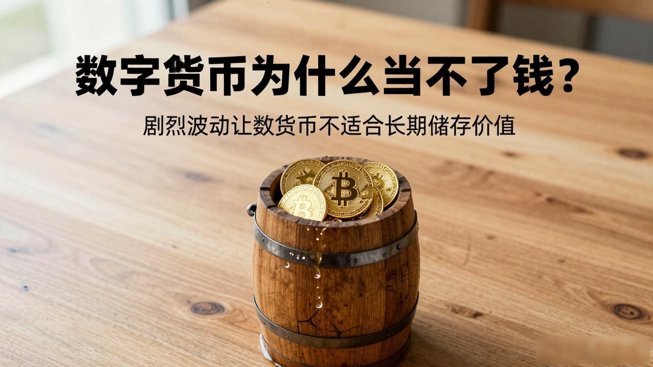 数字货币为什么当不了钱？这4个硬伤躲不掉
