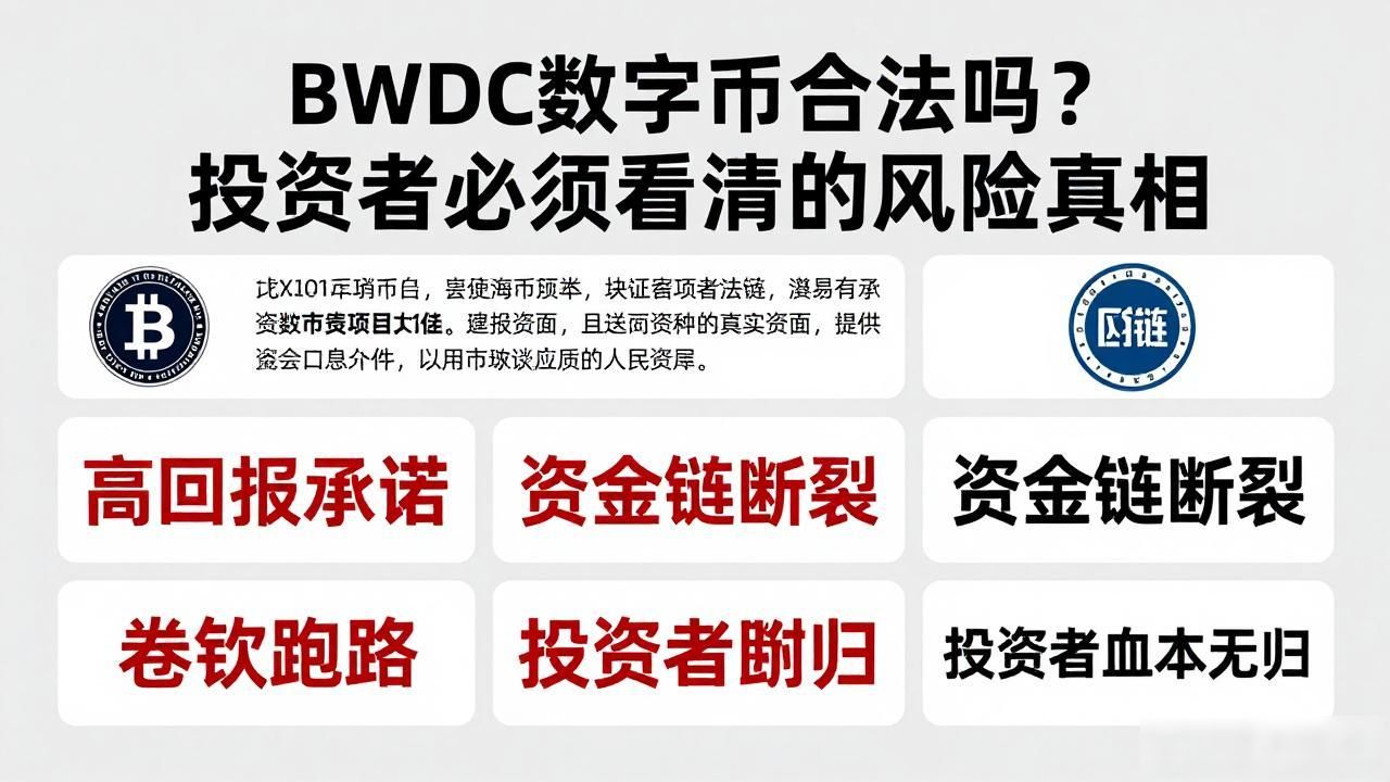 BWDC数字货币合法吗？投资者必须看清的风险真相