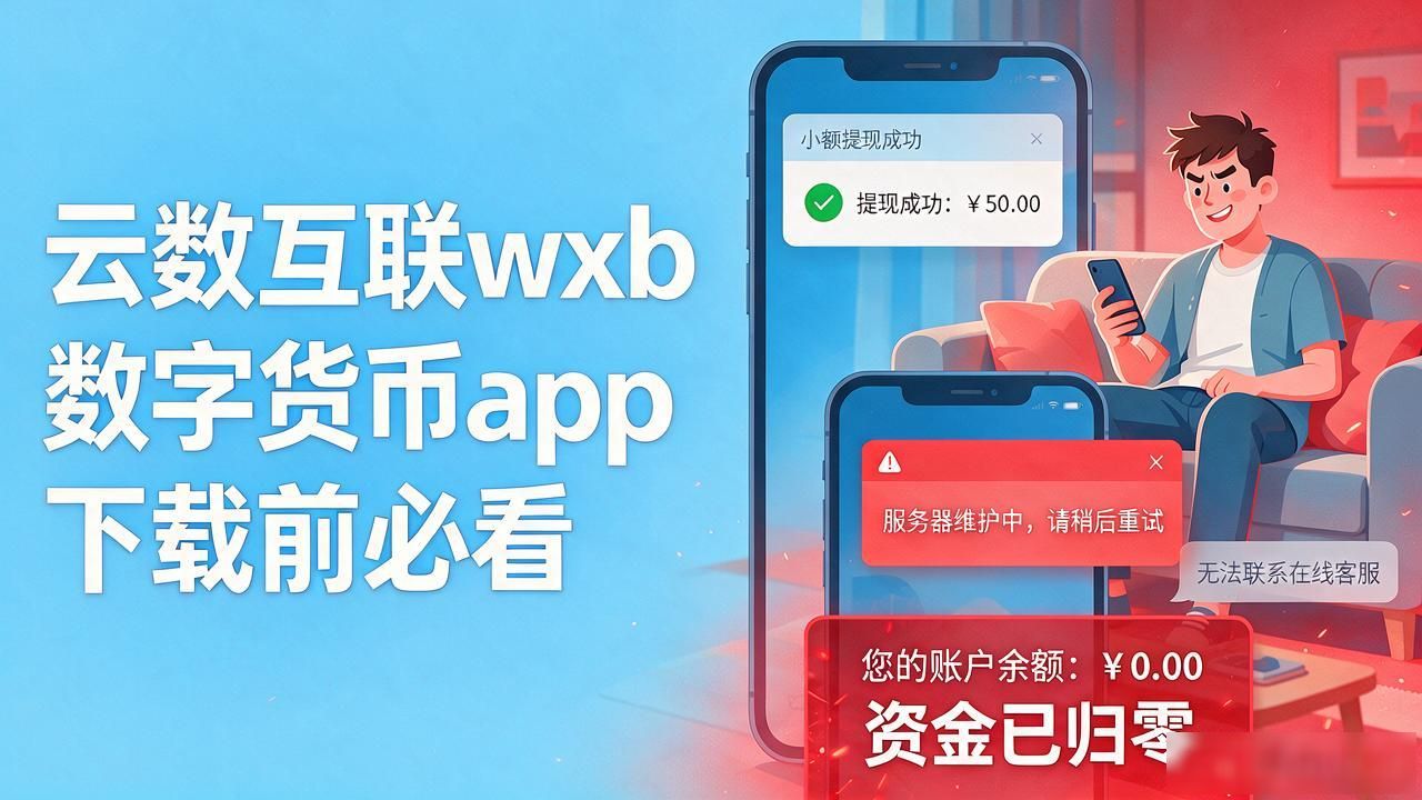 云数互联wxb数字货币app下载前必看：这几个信号说明有问题