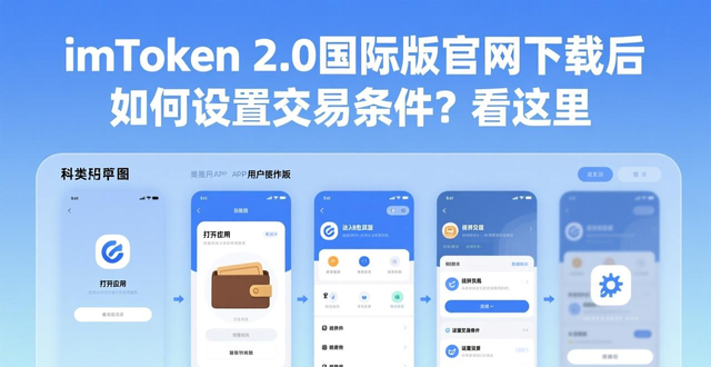 imToken 2.0国际版官网下载后如何设置交易条件？看这里