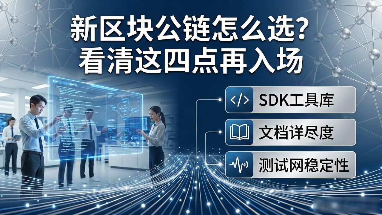 新区块公链怎么选？看清这四点再入场