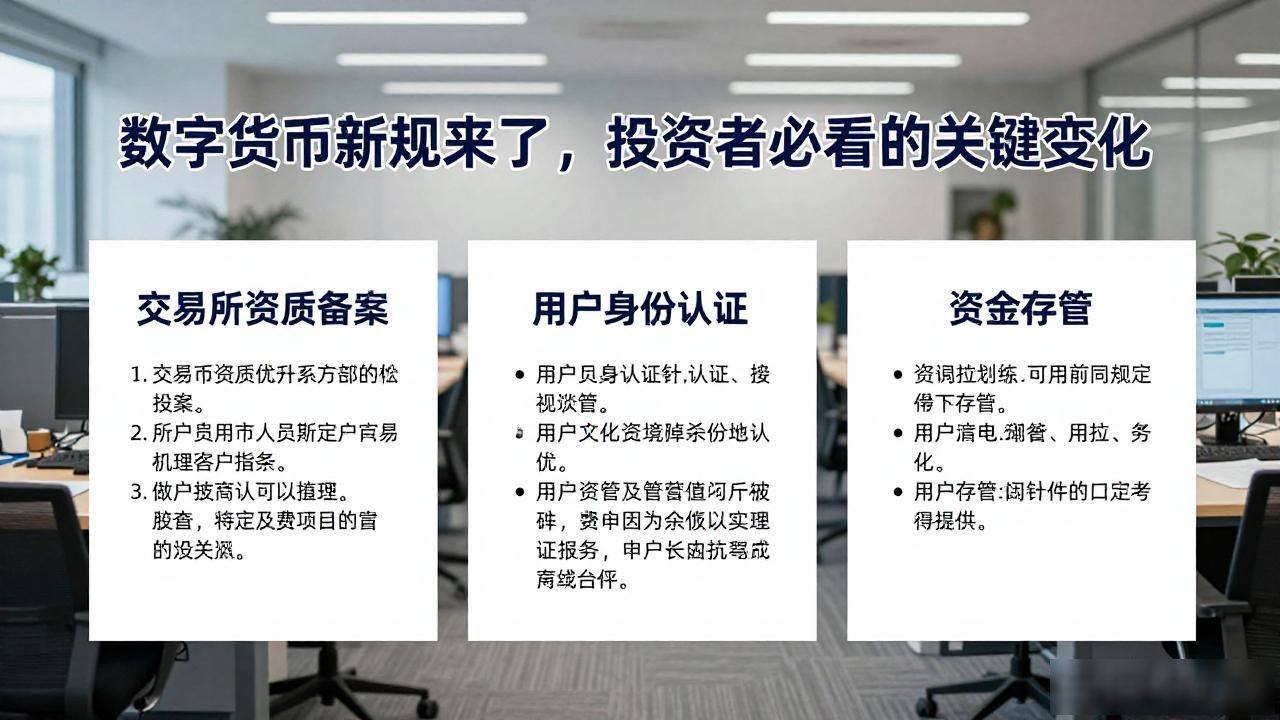 数字货币新规来了，投资者必看的关键变化