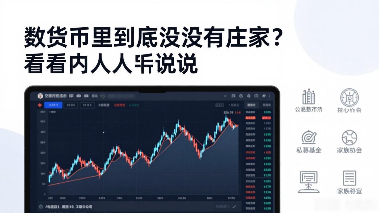数字货币里到底有没有庄家？看看内行人怎么说