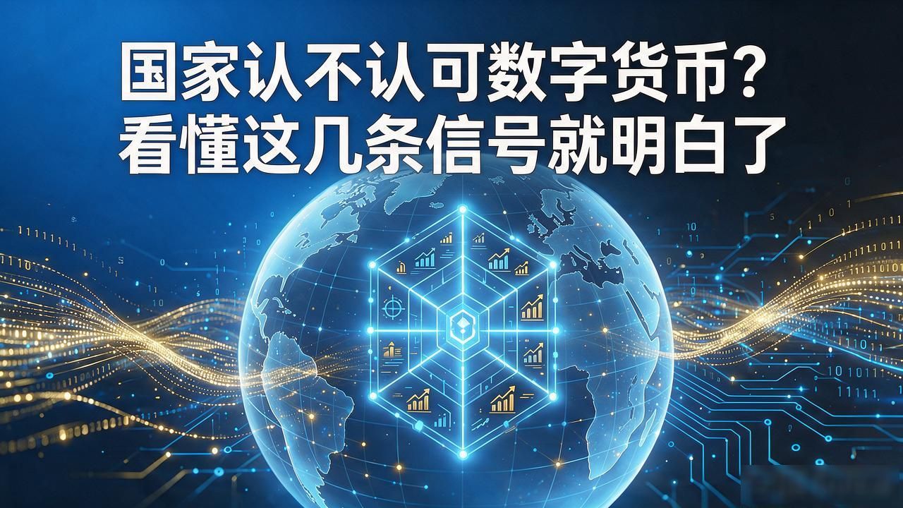 国家认不认可数字货币？看懂这几条信号就明白了