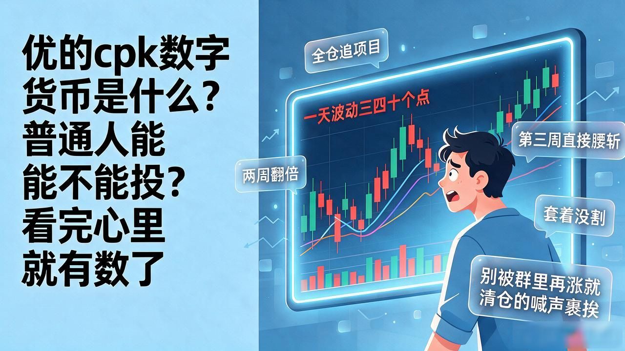 优的cpk数字货币是什么？普通人能不能投？看完心里就有数了