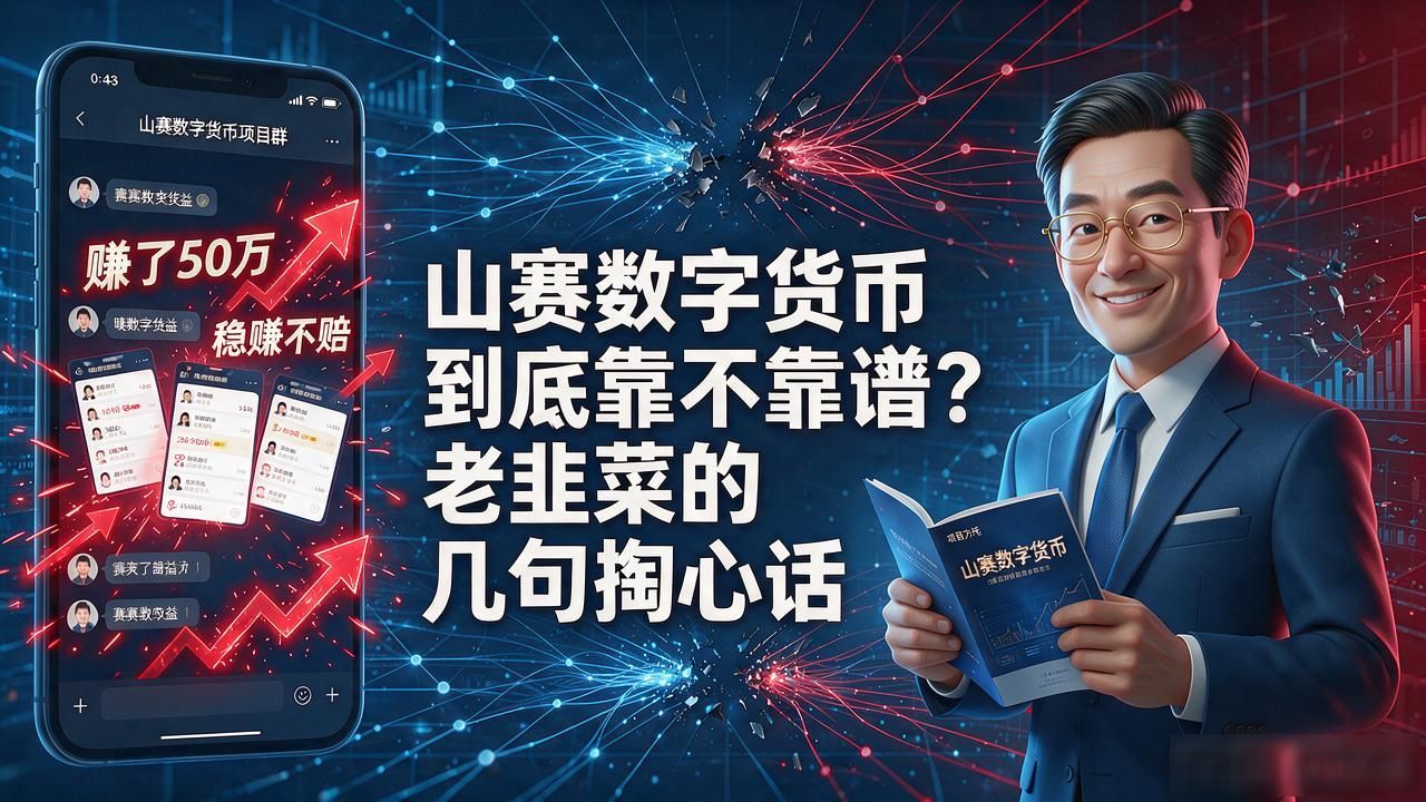 山赛数字货币到底靠不靠谱？老韭菜的几句掏心话