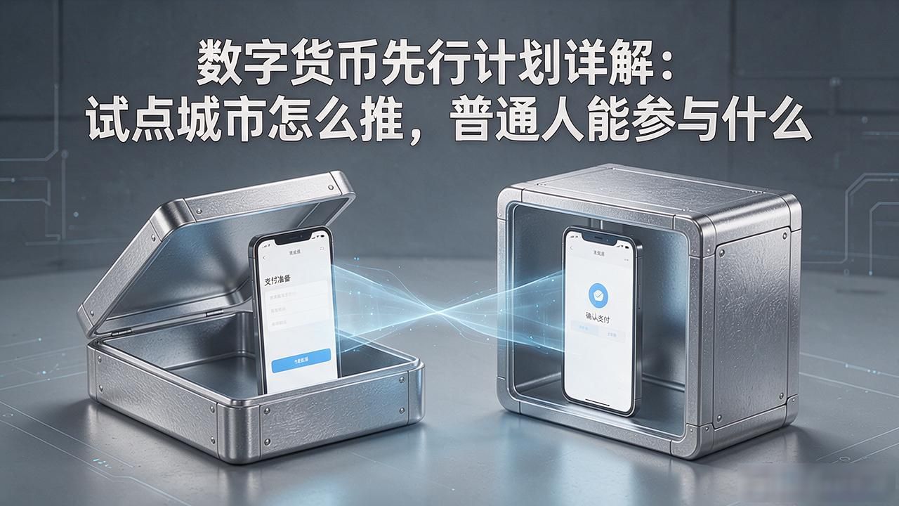 数字货币先行计划详解：试点城市怎么推，普通人能参与什么