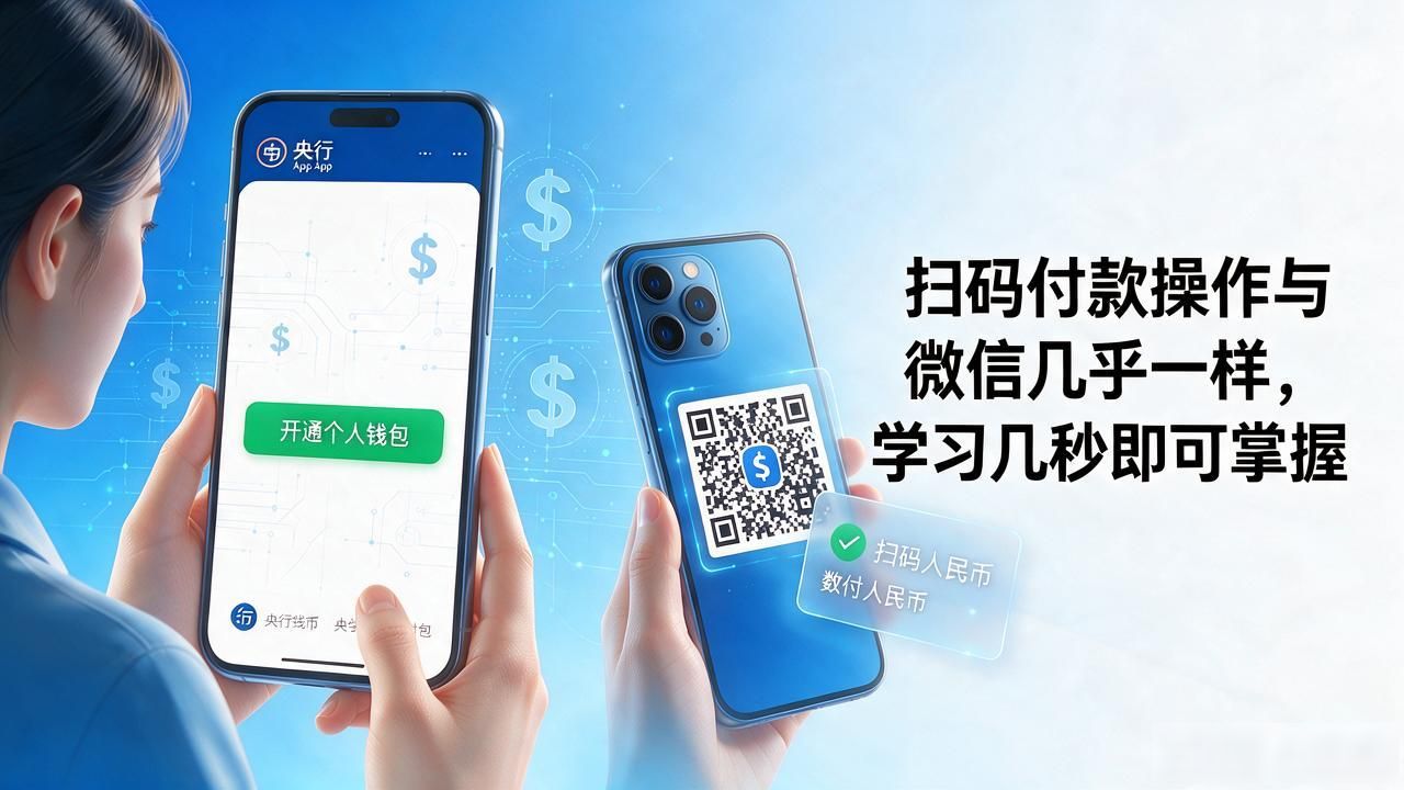人民银行数字货币和支付宝有啥区别？普通人怎么用