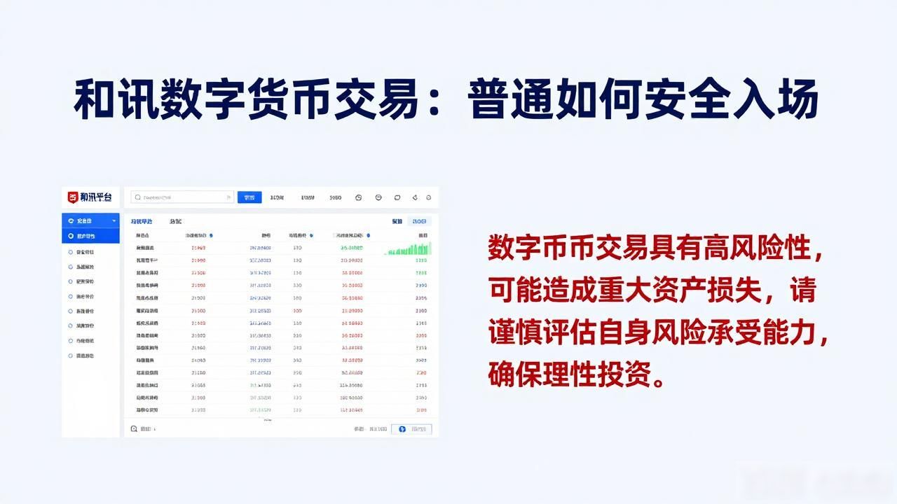 和讯数字货币交易：普通人如何安全入场