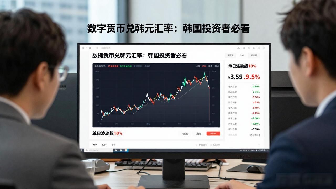 数字货币兑韩元汇率：韩国投资者必看
