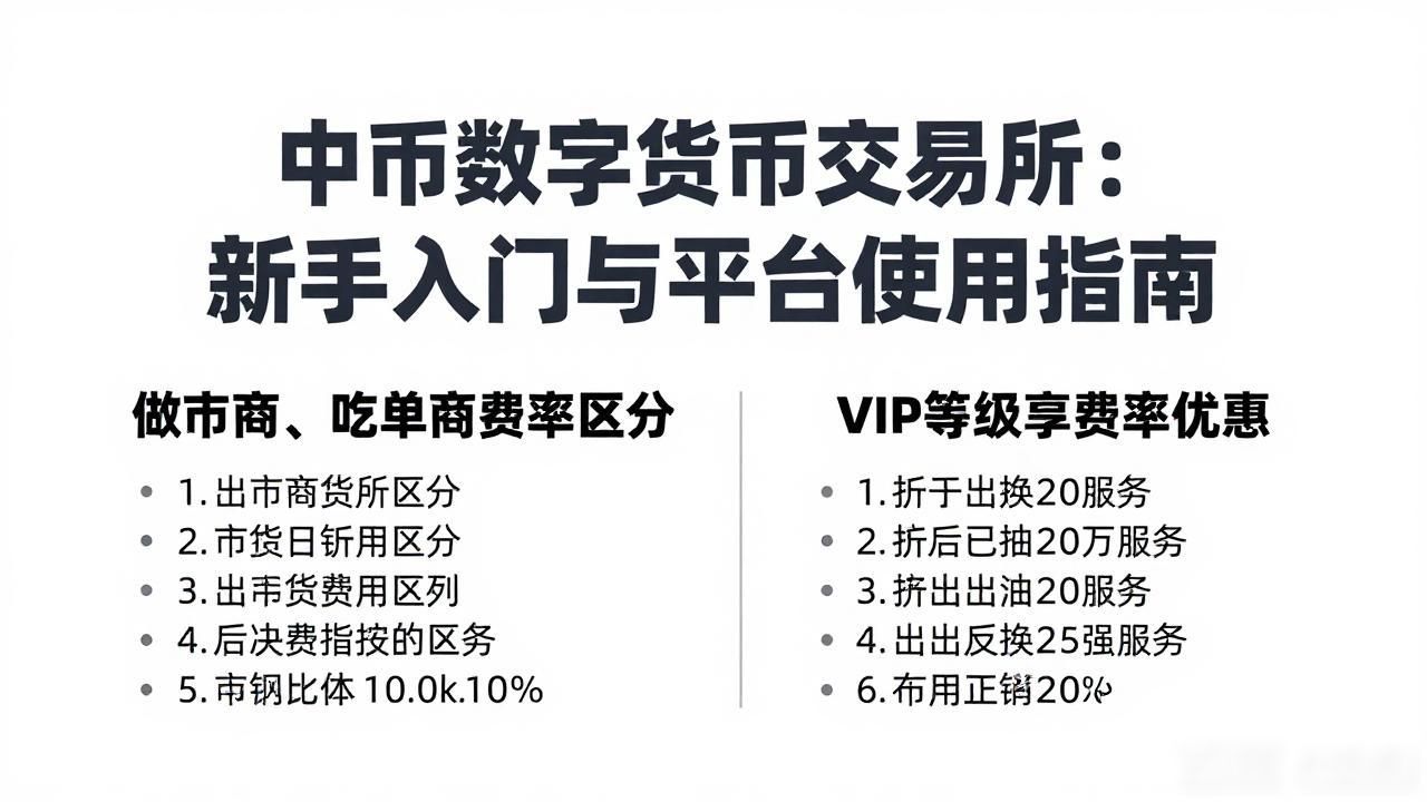 中币数字货币交易所：新手入门与平台使用指南