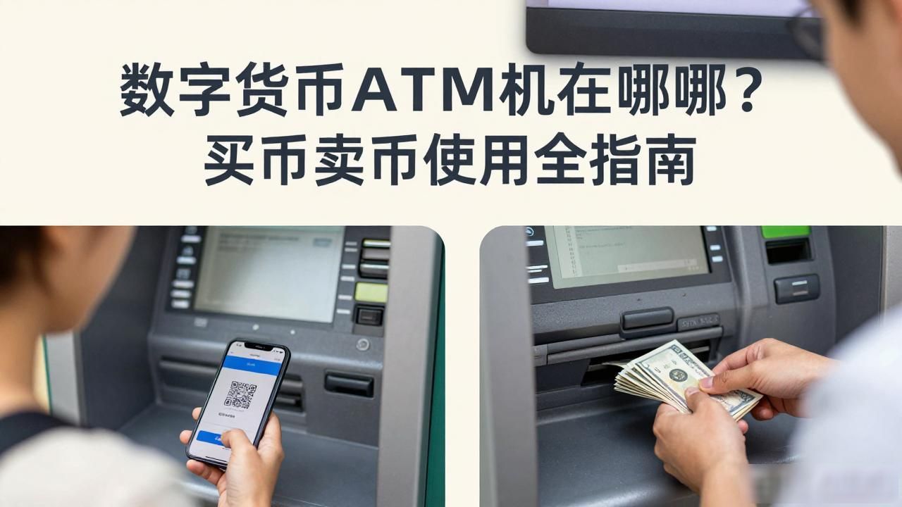 数字货币atm机在哪？买币卖币使用全指南