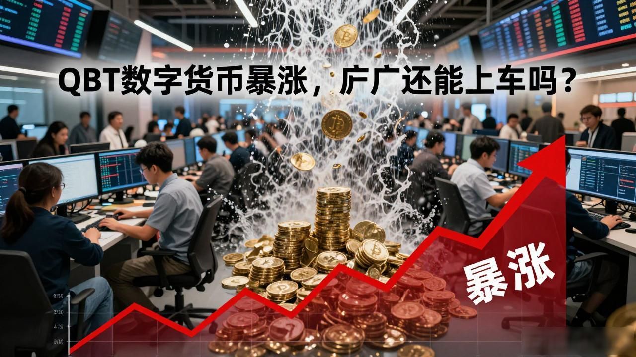 QBT数字货币暴涨，散户还能上车吗？