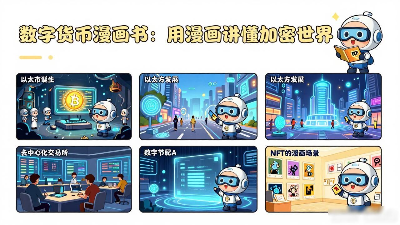 数字货币漫画书：用漫画讲懂加密世界