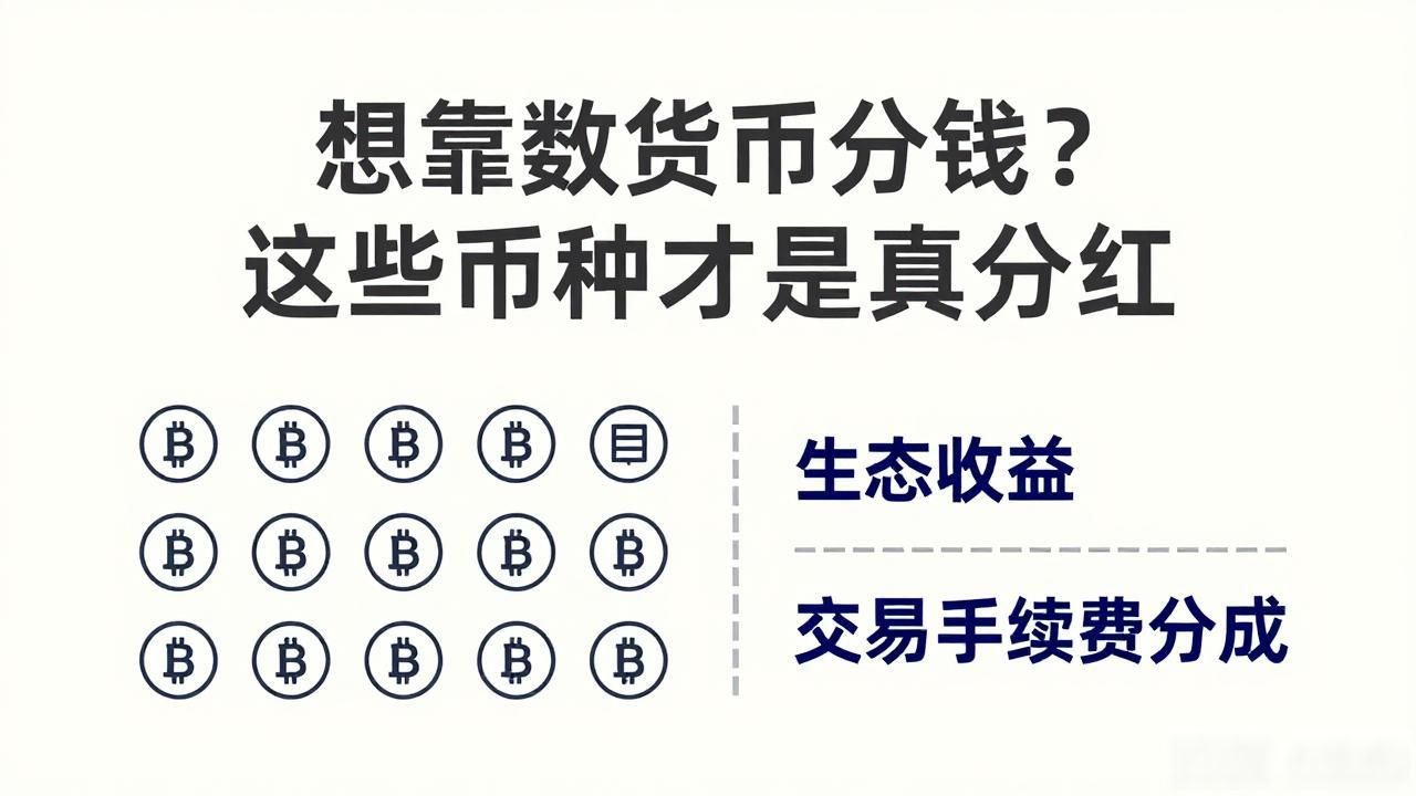 想靠数字货币分钱？这些币种才是真分红
