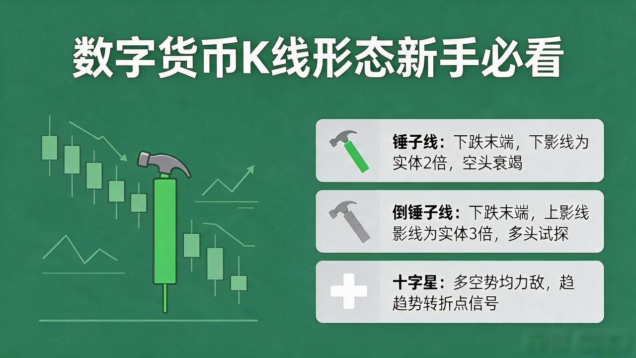 数字货币K线形态大全 新手必看的实战图解