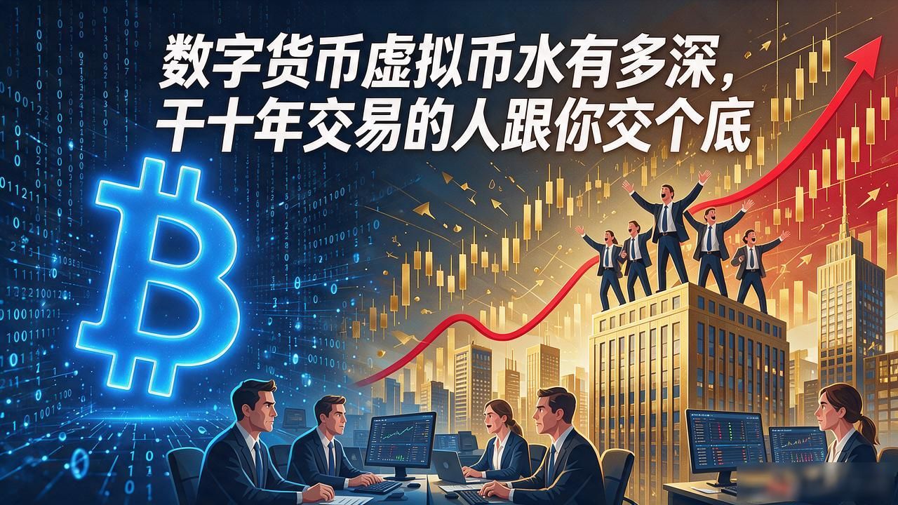 数字货币虚拟币水有多深，干十年交易的人跟你交个底