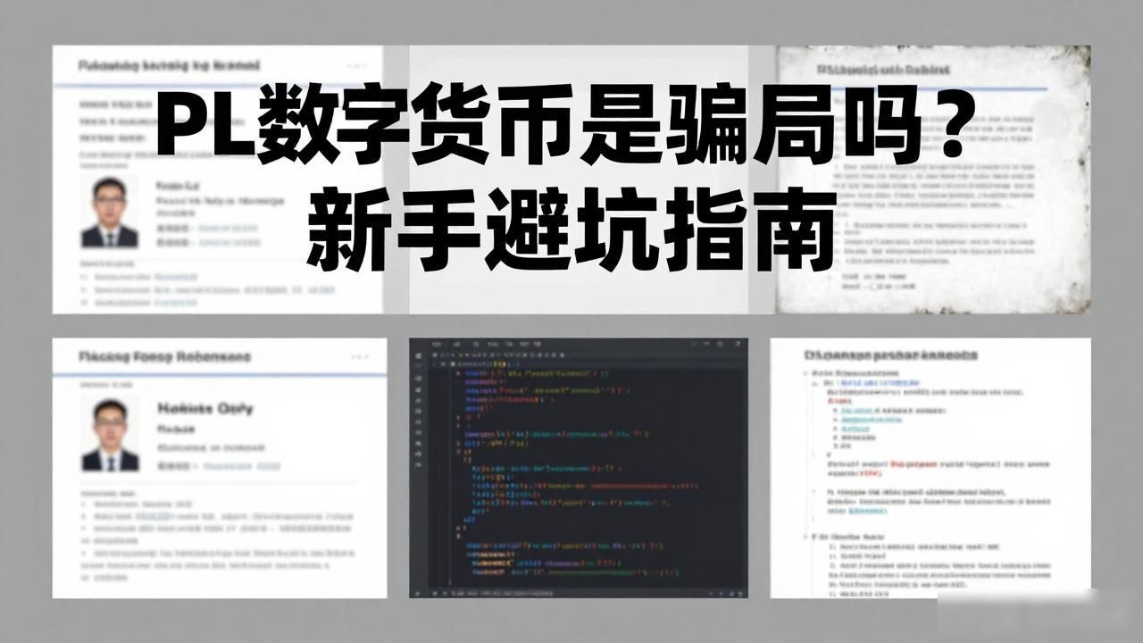 PL数字货币是骗局吗？新手避坑指南