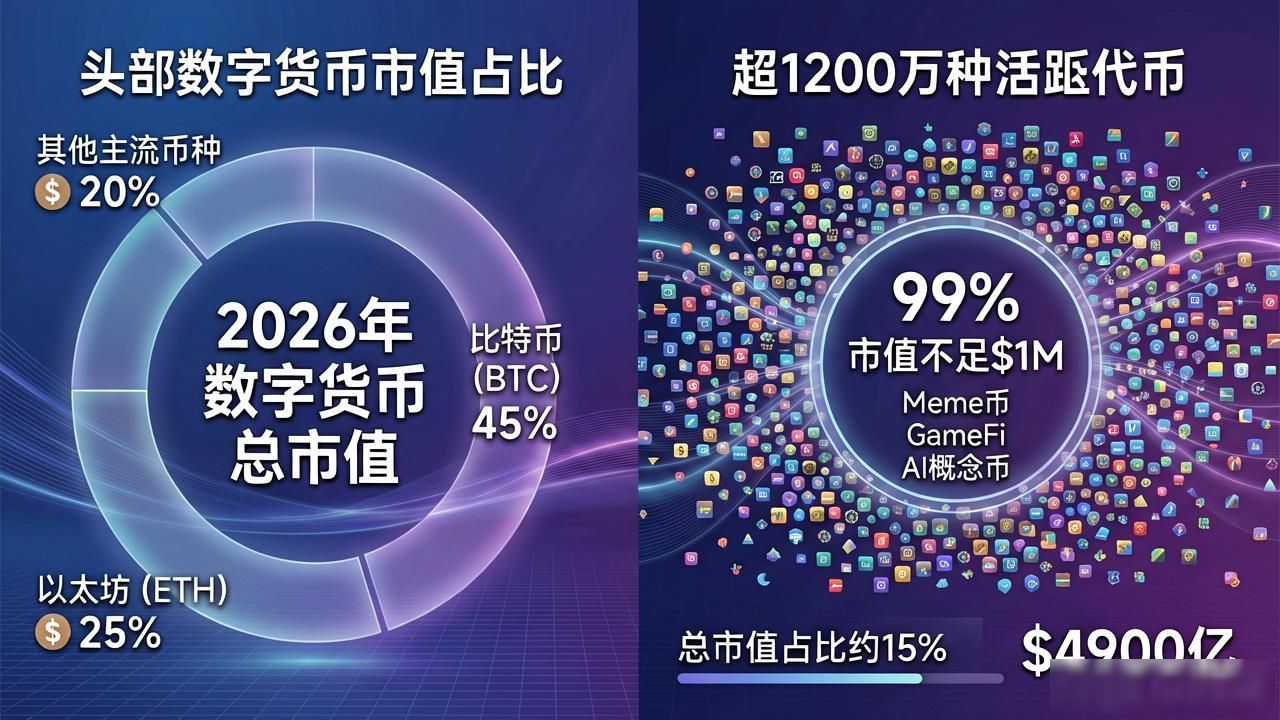 2026年所有数字货币总市值：实时数据与趋势分析