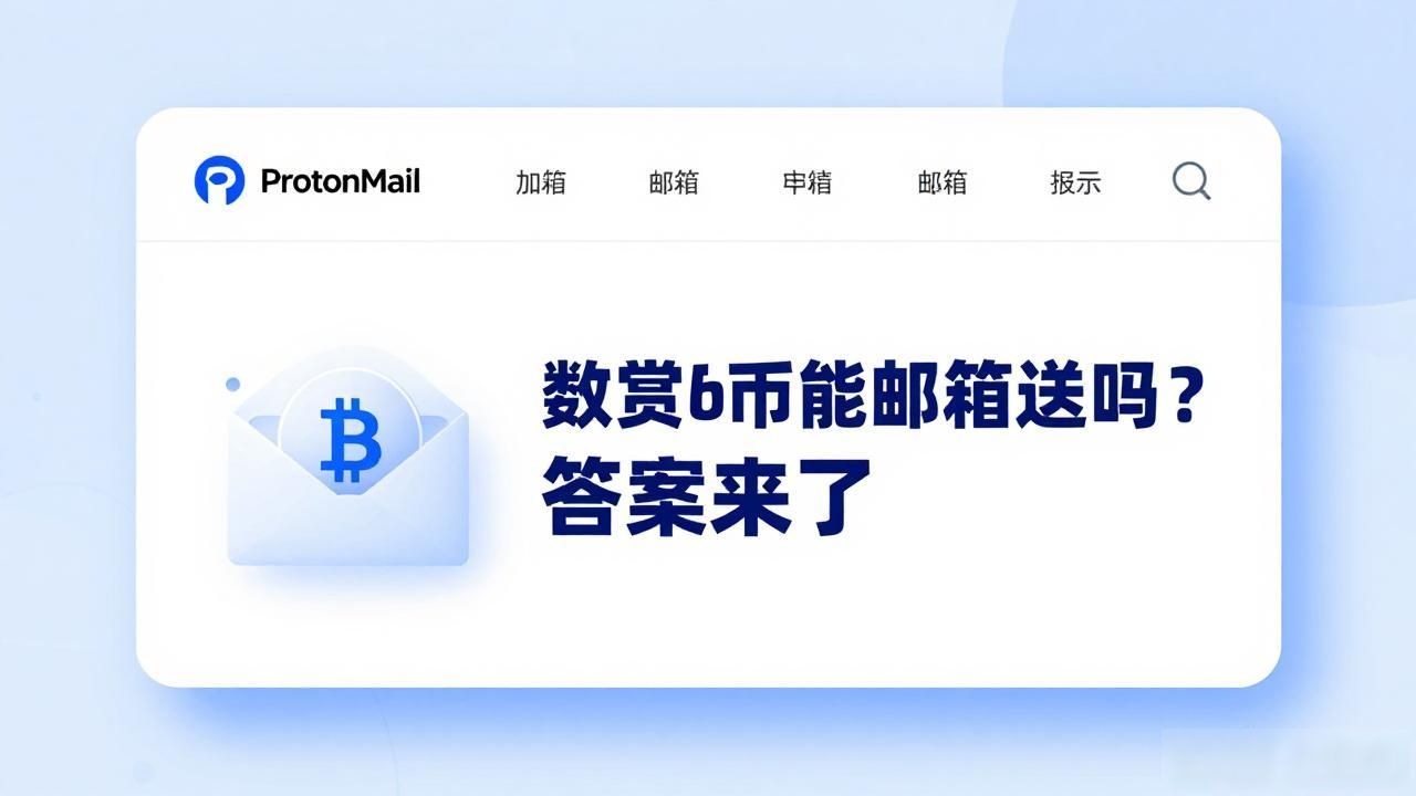 数字货币能用邮箱发送吗？答案来了