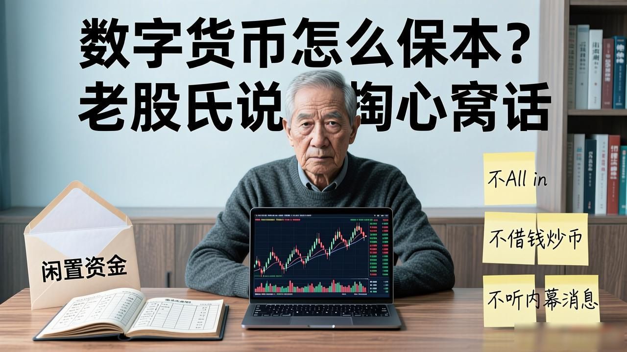 数字货币怎么保本？老股民说句掏心窝话