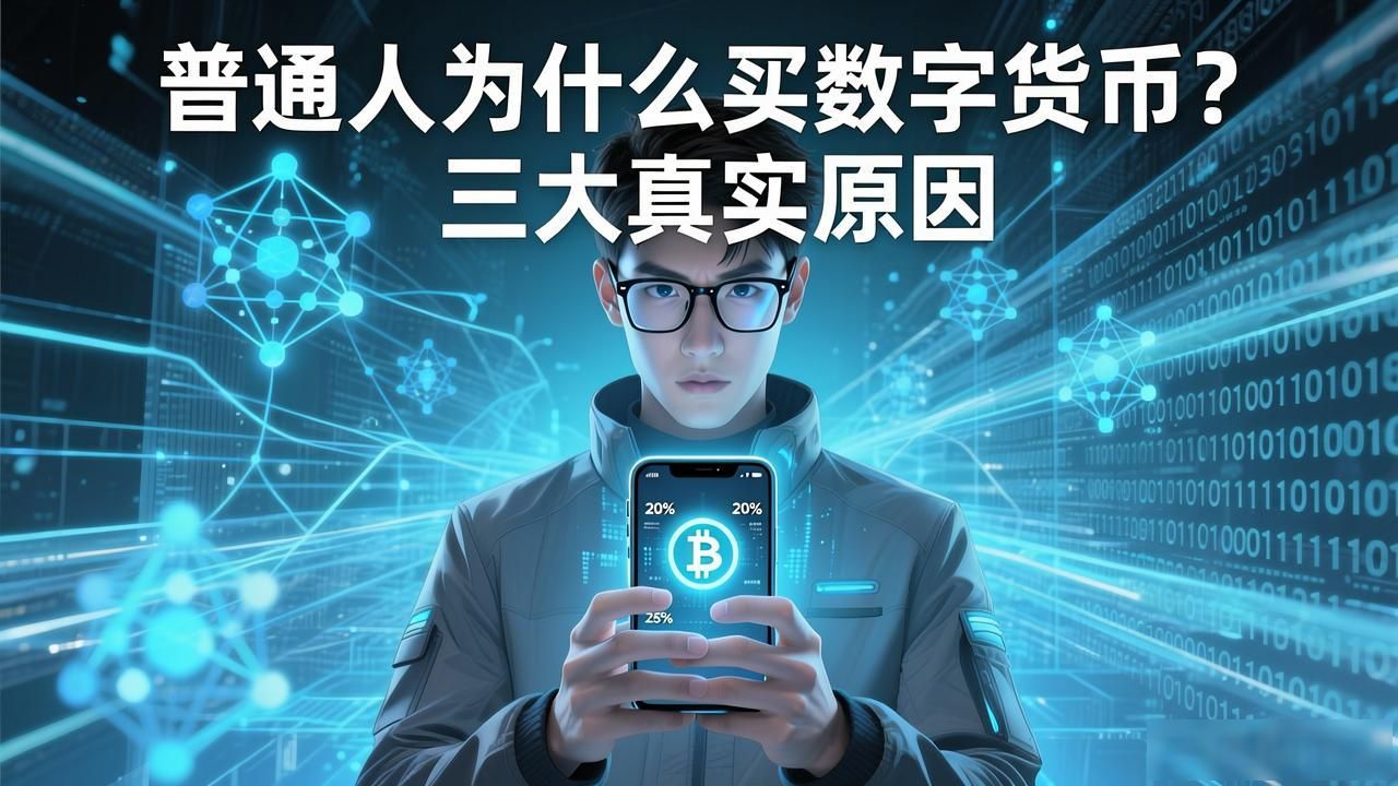普通人为什么买数字货币？三大真实原因
