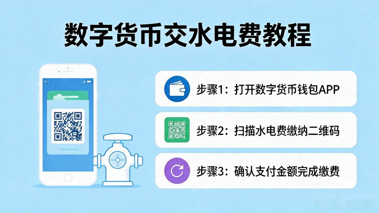 数字货币交水电费教程：新手也能轻松上手