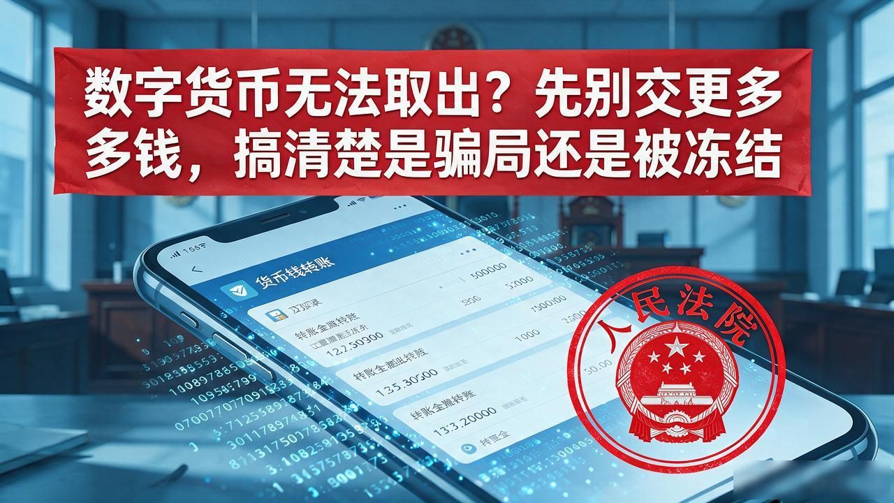 数字货币提现困难_平台空壳套路_数字货币无法取出