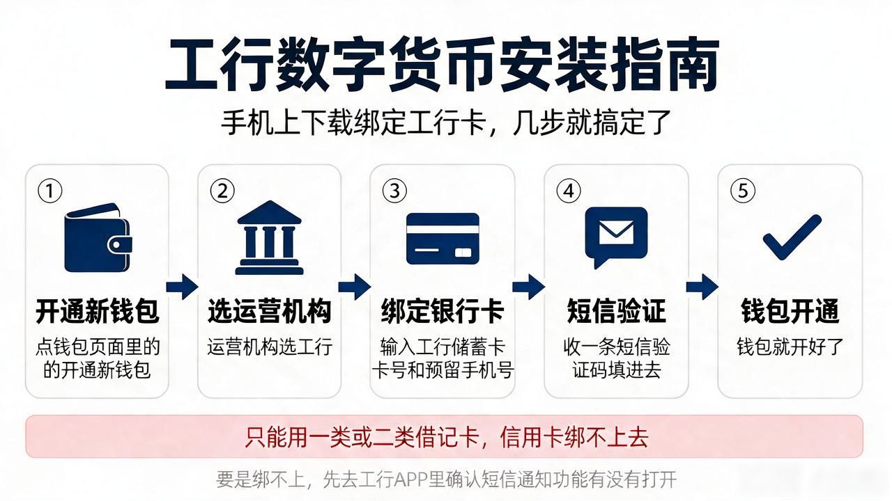 数字人民币工行下载流程_工行数字人民币绑定银行卡教程_工行数字货币如何安装