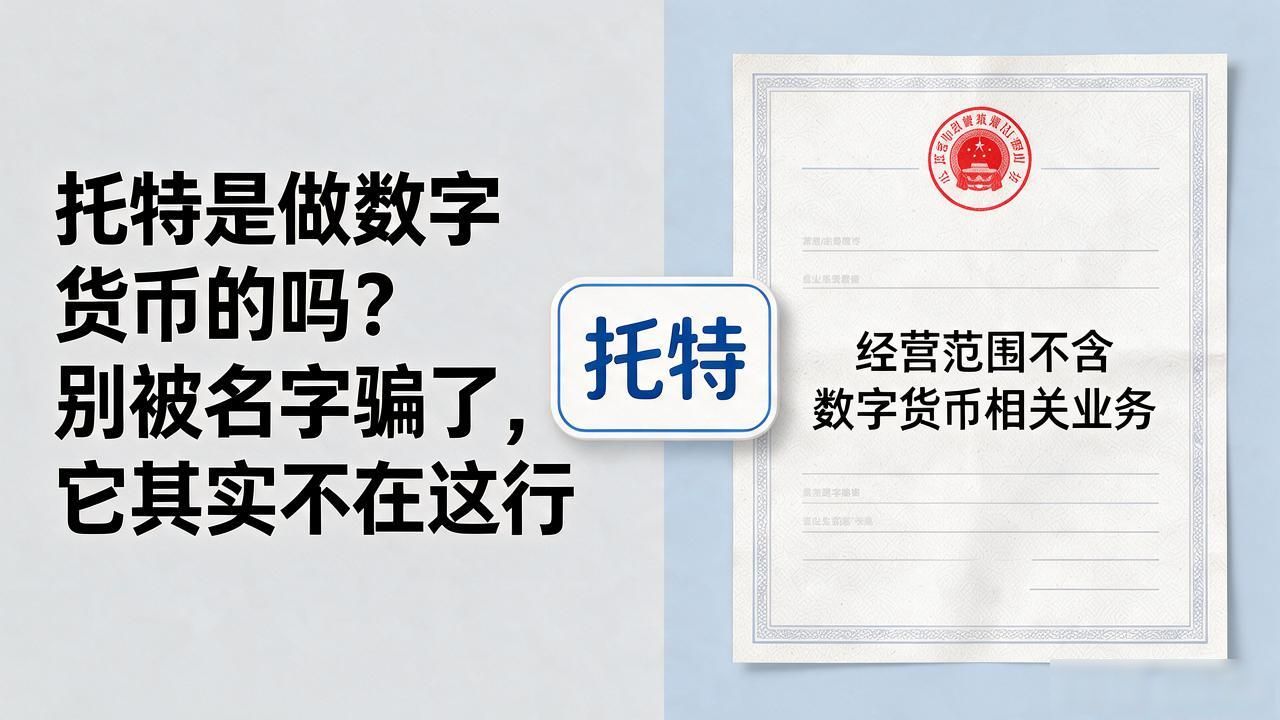 托特是做数字货币的吗？别被名字骗了，它其实不在这行