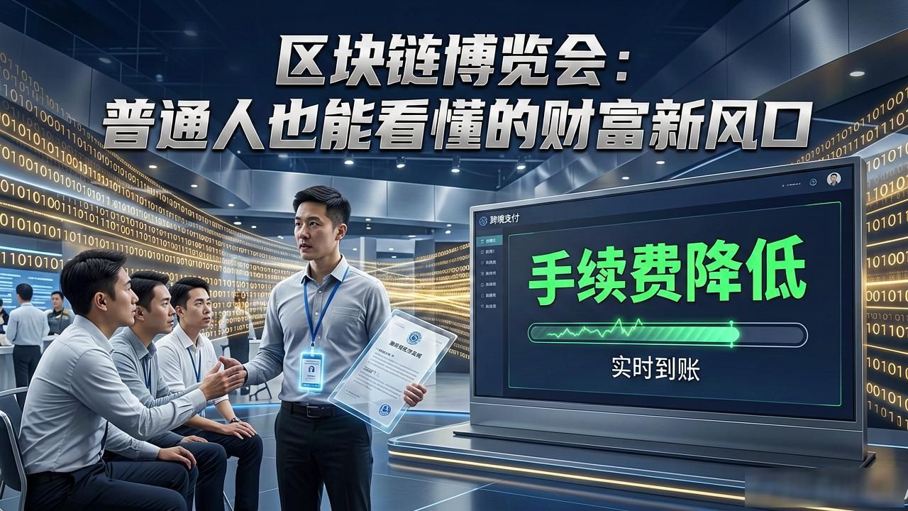 区块链博览会：普通人也能看懂的财富新风口