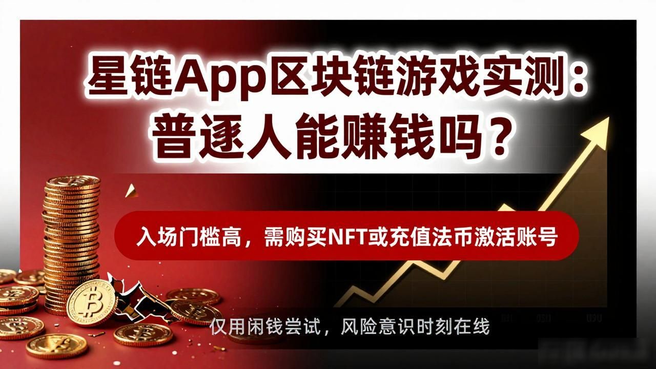 星链App区块链游戏实测：普通人能赚钱吗？